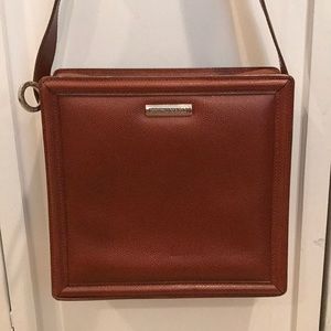 Brown Bruno Magli Square Shoulder Bag